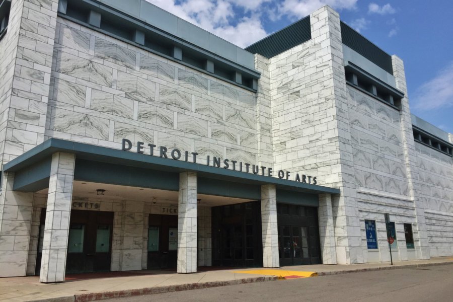 Le DIA, fameux musée d'art de Detroit. Valérie FORTIER