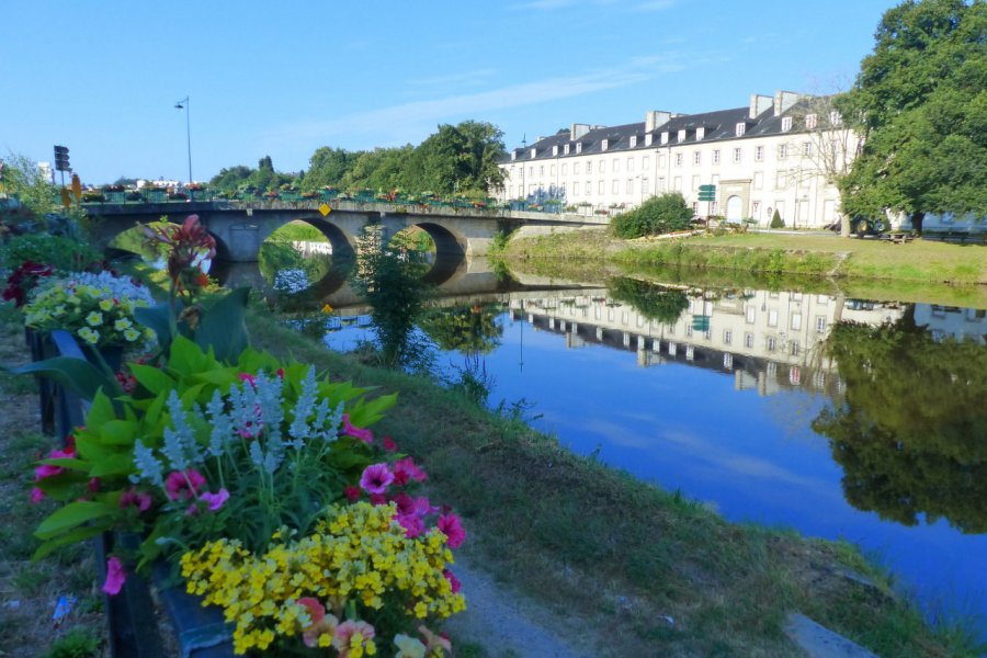 Canal de Nantes à Brest. OT Pontivy Communauté