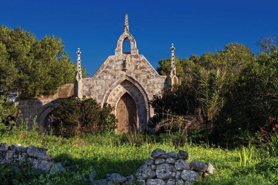 La chapelle Saint Simeon à Wardija. Maltaguy1 - iStockphoto