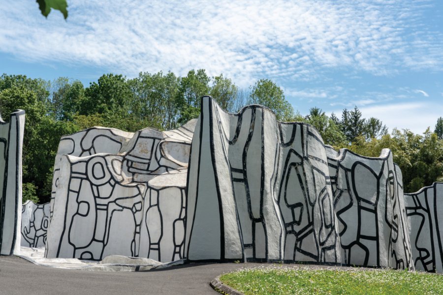 Closerie Falbala, fondation Dubuffet à Périgny-sur-Yerres. Philippe Guersan