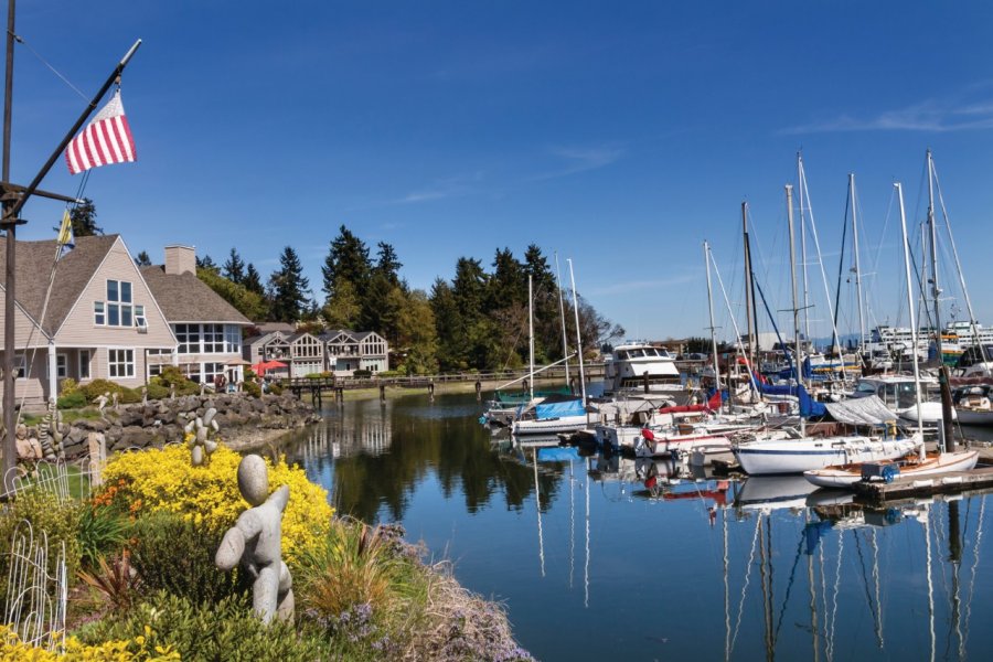 Le port de Bainbridge Island. bpperry - iStockphoto