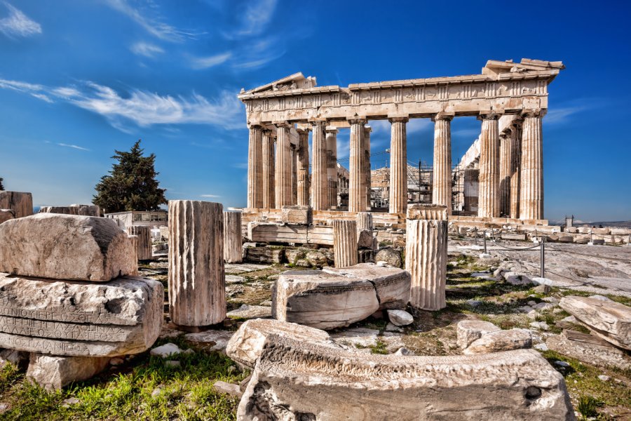 Le Parthénon sur l'Acropole. samott_fotolia