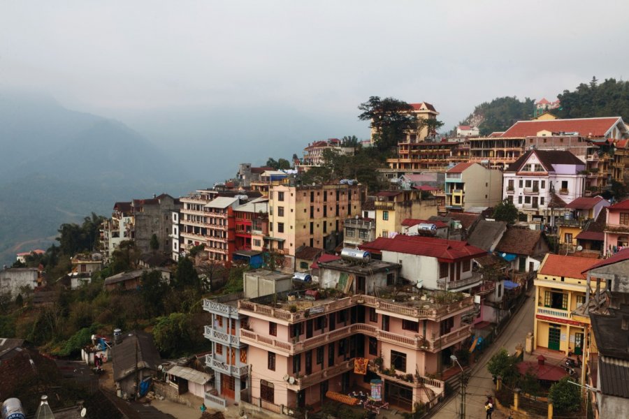 La ville de Sapa. Philippe GUERSAN - Author's Image