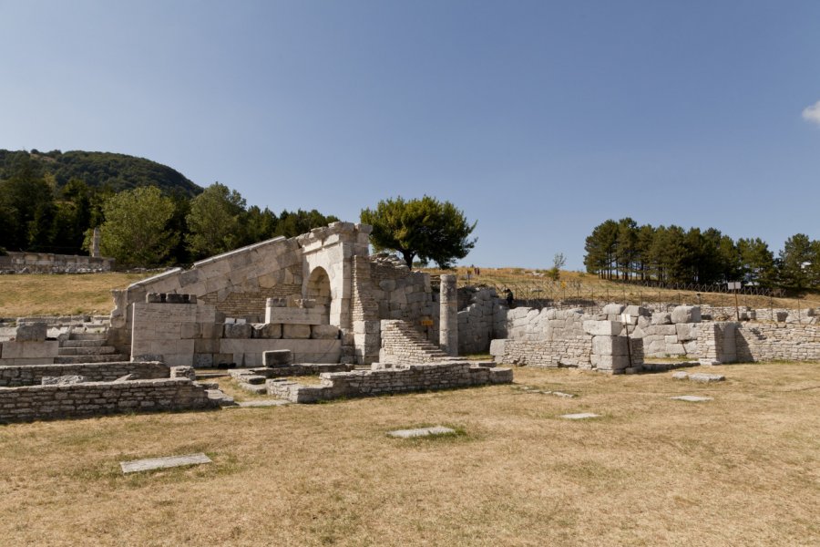 Le site archéologique de Pietrabbondante. Anghifoto - Fotolia