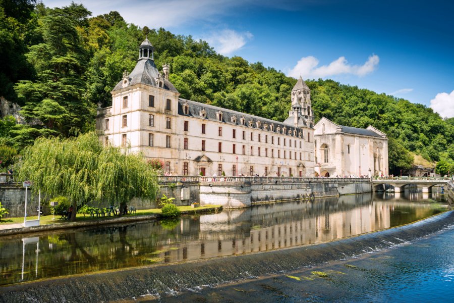 Abbaye de Brantôme, Brantôme en Périgord. ivoha - stock.adobe.com