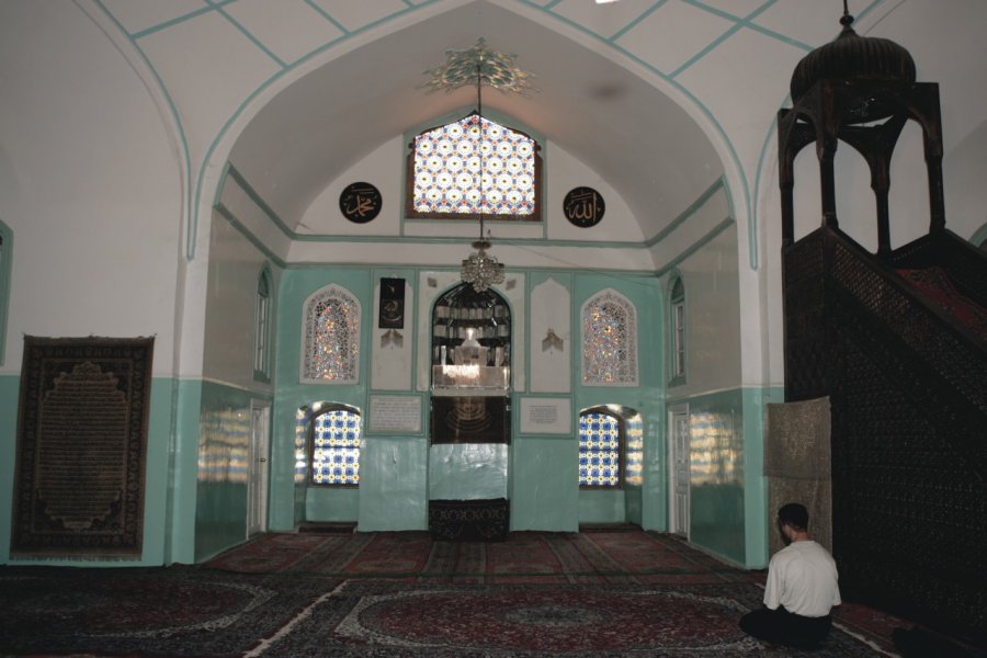 Intérieur de la mosquée. Sylvie FRANCOISE