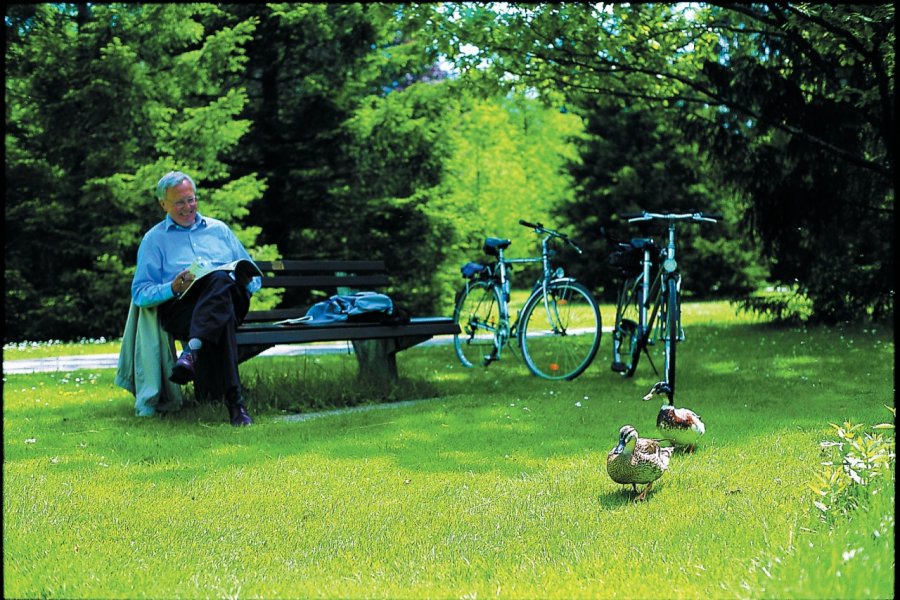 Pause bien-être dans le parc de Bad Wörishofen Bad WÖRISHOFEN