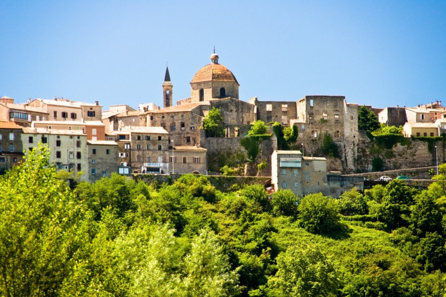 La ville d'Aubenas. Uolir - Fotolia