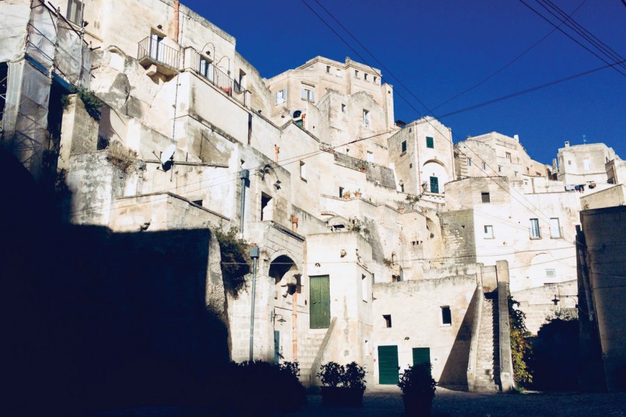 L'organisation très particulière de l'habitat des Sassi de Matera. Muriel PARENT