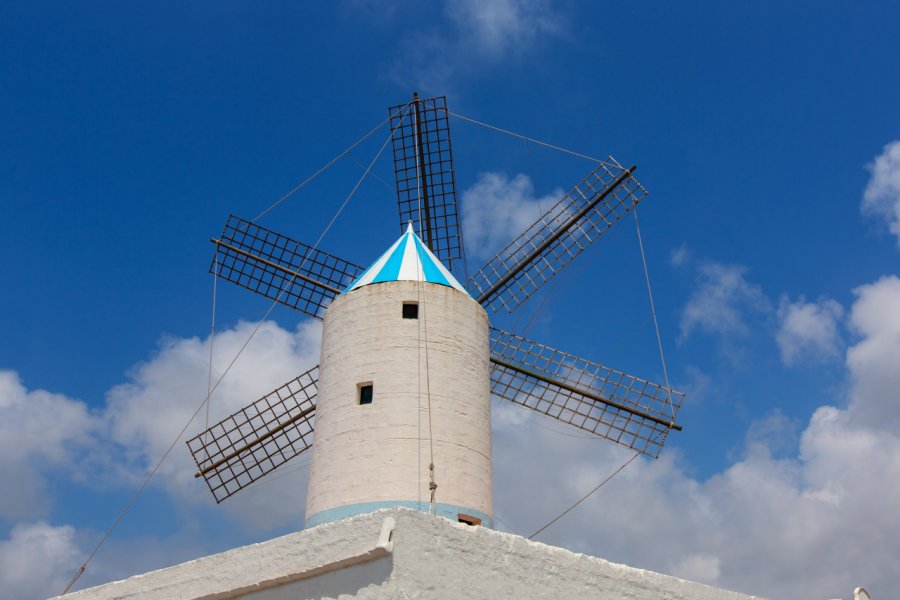 Le Molí de Dalt à Sant Lluís. lunamarina - Shutterstock.com