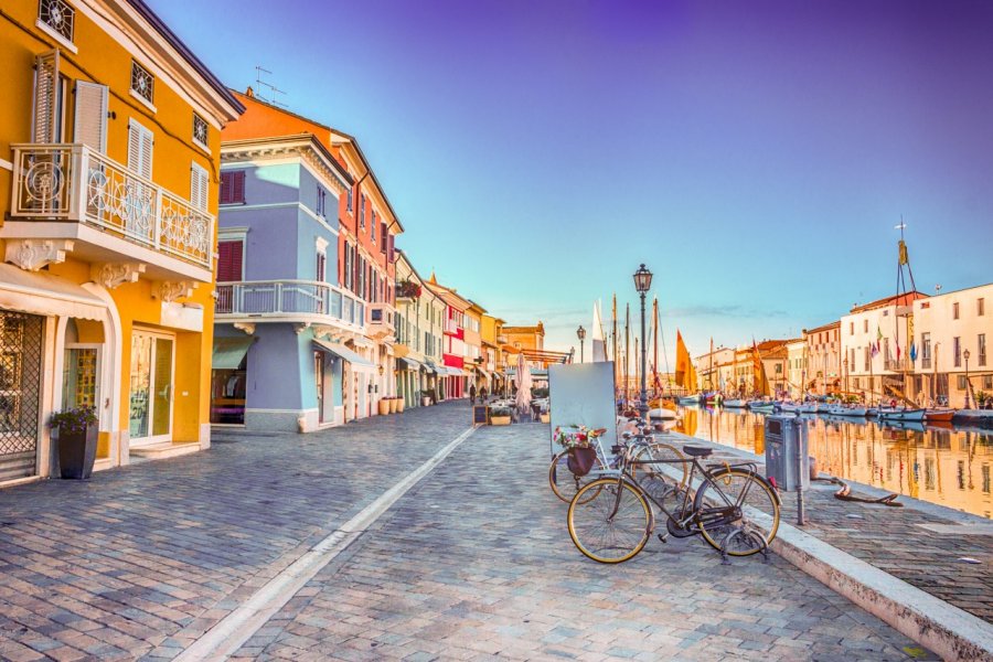 Le port de Cesenatico. GoneWithTheWind - Shutterstock.com