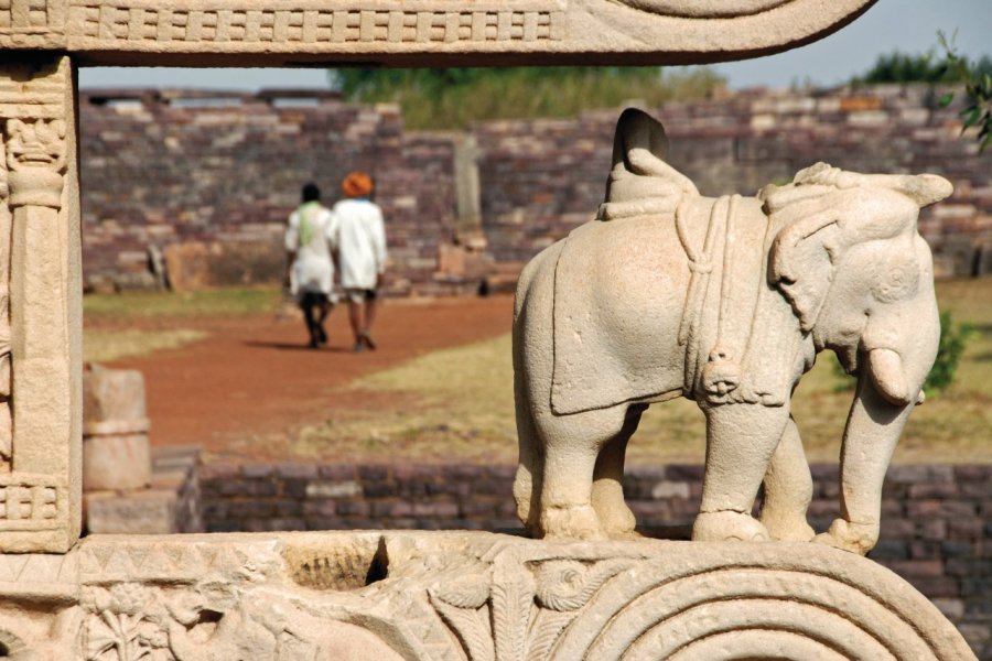 La colline des stupas de Sanchi. Nicolas HONOREZ