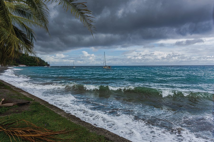 Mer Agitée Place Bertin à Saint-Pierre. Gaspard Ferraty Photography