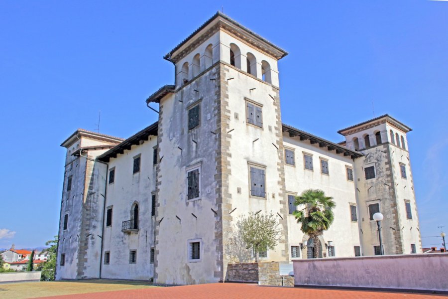 Le château de Dobrovo. Alexandra Lande - Shutterstock.com