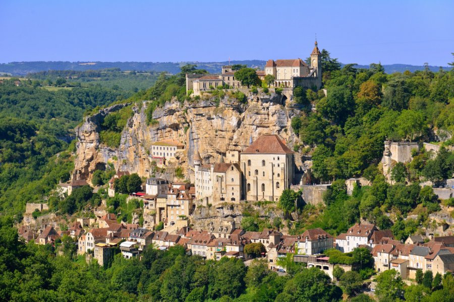 Vue sur Rocamadour. Julien - iStockPhoto.com