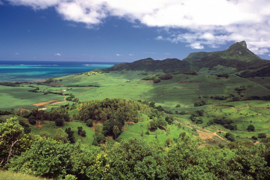 Vue sur le Grand Port. Author's Image