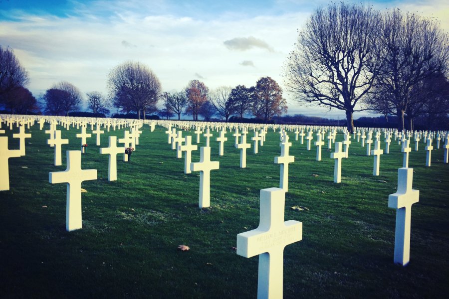 Cimetière américain de Margraten. Hélène DEGRYSE