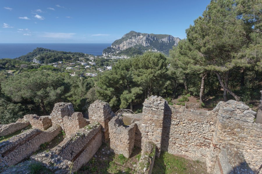 Villa Jovis à Capri. tingra - iStockphoto.com