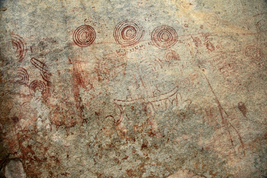 Le site d'art rupestre de Nyero. Sam DCruz - Shutterstock.com