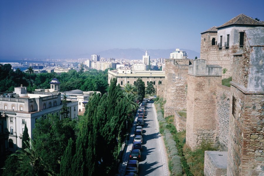 Málaga vue depuis l'Alcazaba. Maria D'Amore - Iconotec