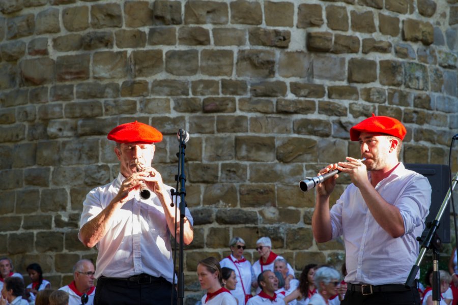 Musiciens basques, fêtes de Bayonne. Photo_Traveller - Shutterstock.com