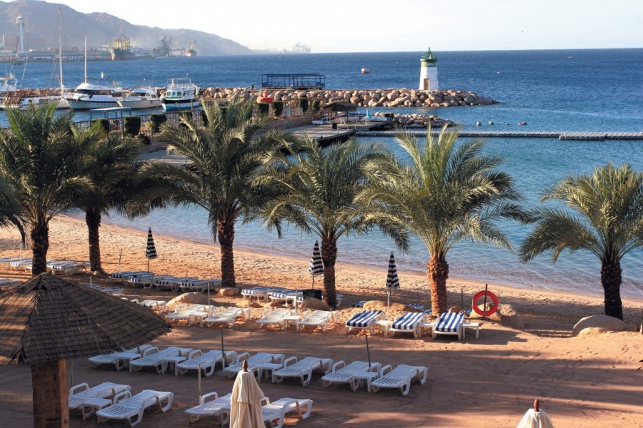 Plage d'Aqaba. Visit Jordan