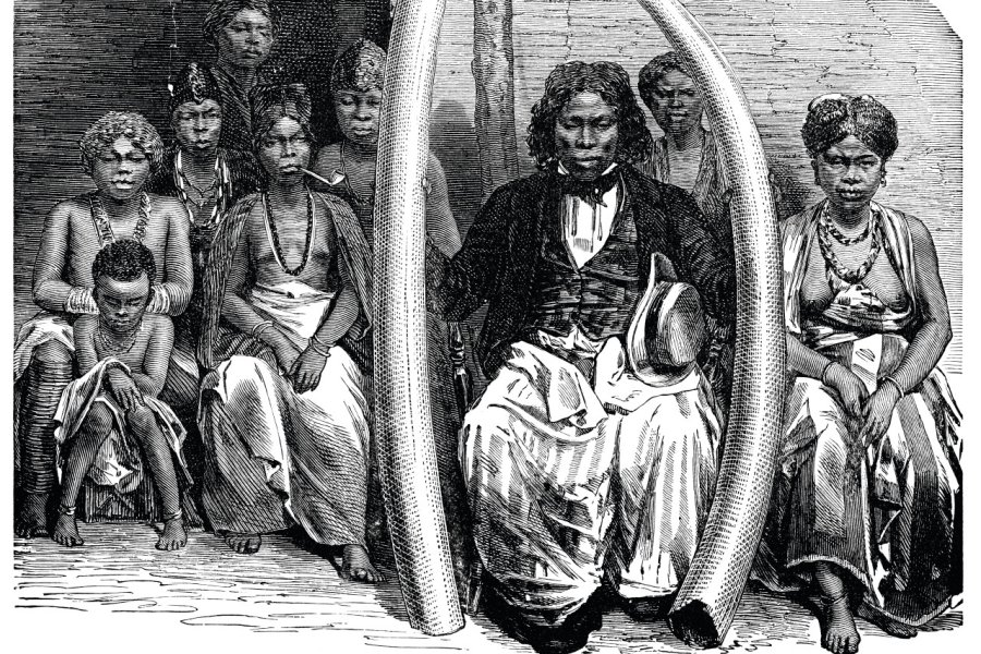 Roi Dahomey et ses épouses. benoitb - iStockphoto.com