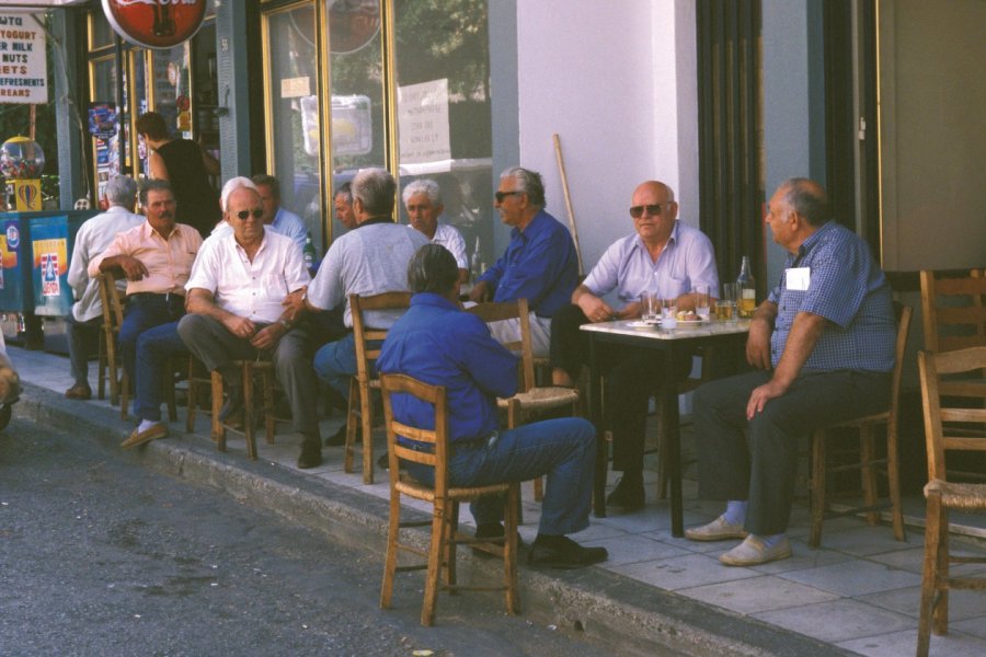 Scène de rue à Kalambaka. Author's Image