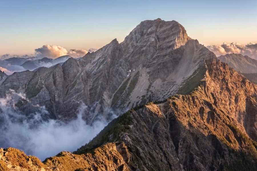 Le mont Jade, dans le parc national de Yushan. Elwynn1130 - iStockphoto