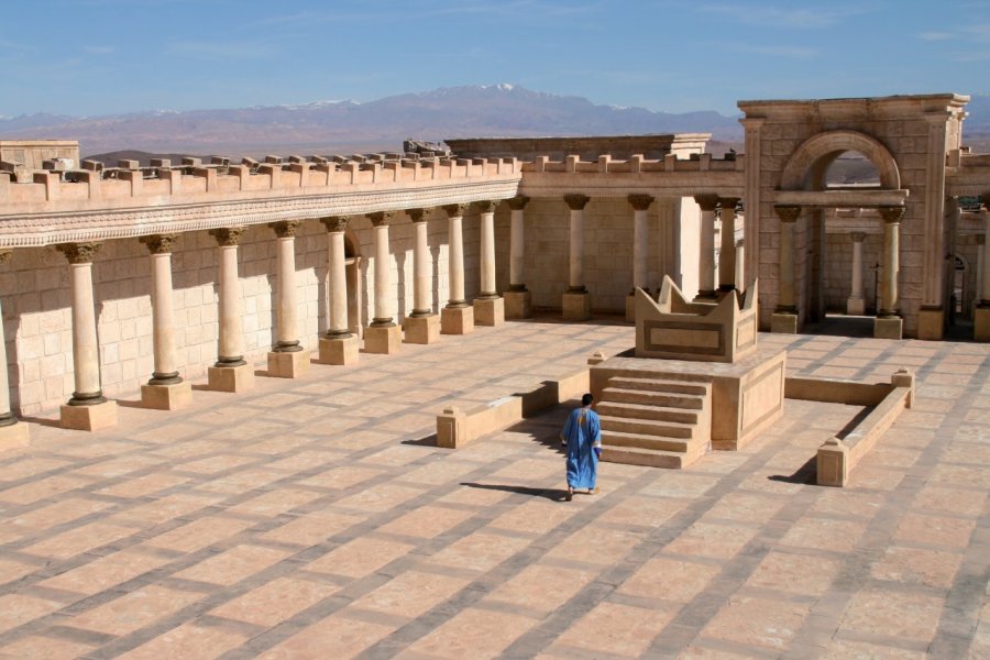 Décors des studios de cinéma de Ouarzazate. Stéphan SZEREMETA