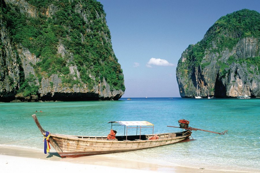 Ao Maya, plage de Koh Phi Phi Le. Eric Martin - Iconotec