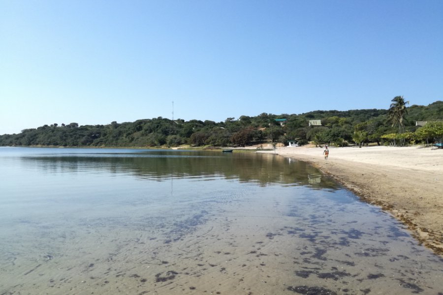 La plage de Bilene. Elisa Vallon