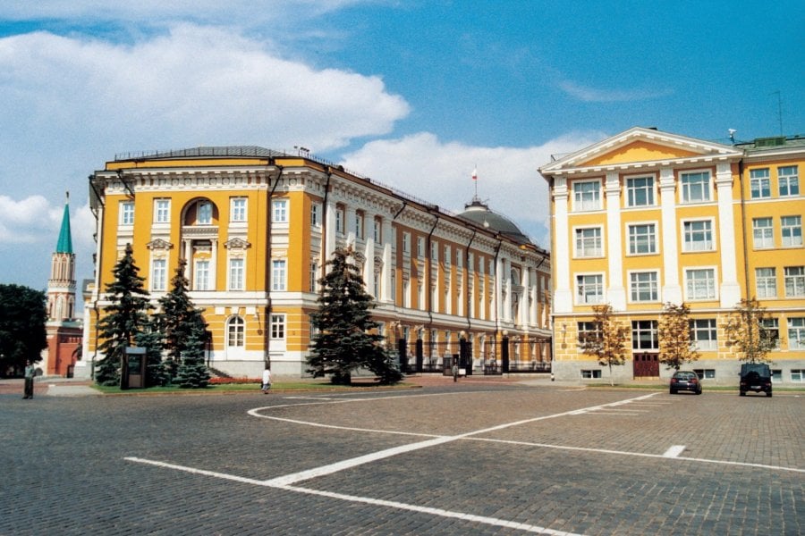 Kremlin, bâtiment de l'Administration présidentielle. Stéphan SZEREMETA