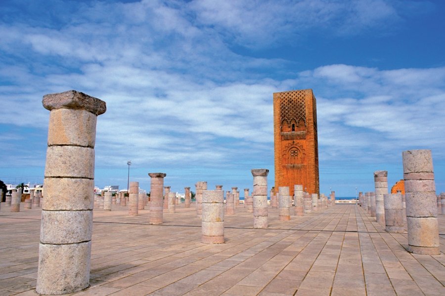 Tour Hassan, minaret de la mosquée de Yacoub el-Mansour. Author's Image