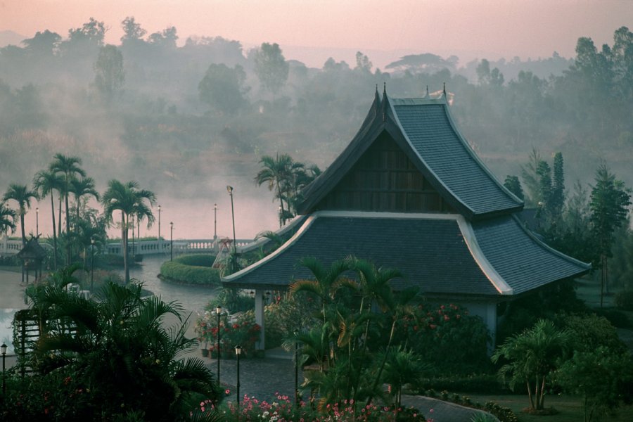 Sanctuaire à Chiang Rai. Author's Image