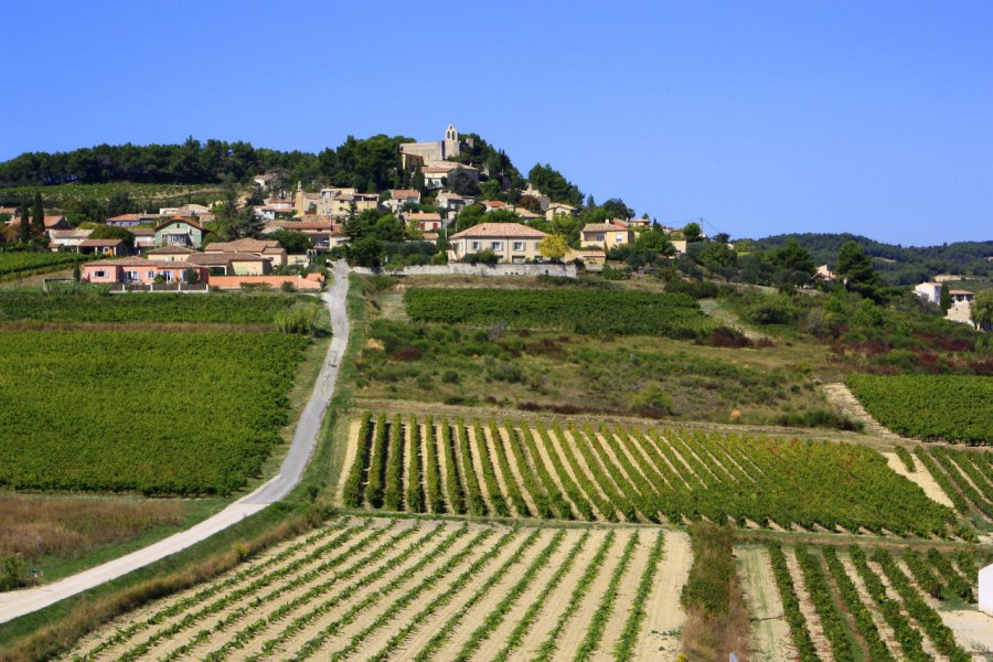 Rasteau, vue générale. HOCQUEL Alain - Coll. CDT Vaucluse