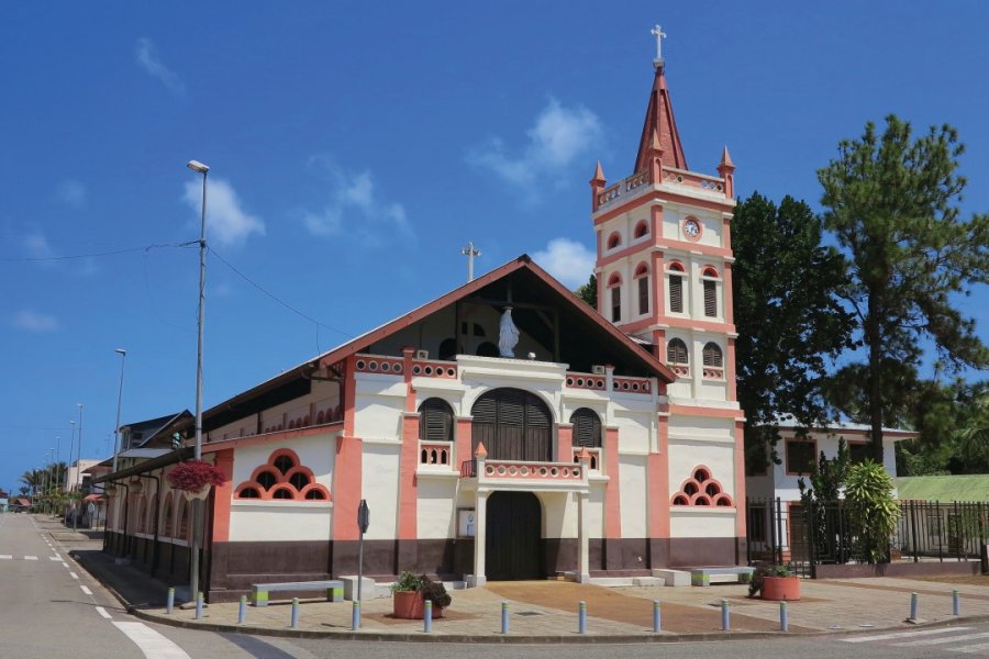 L'église de Sinnamary. Grégory ANDRE