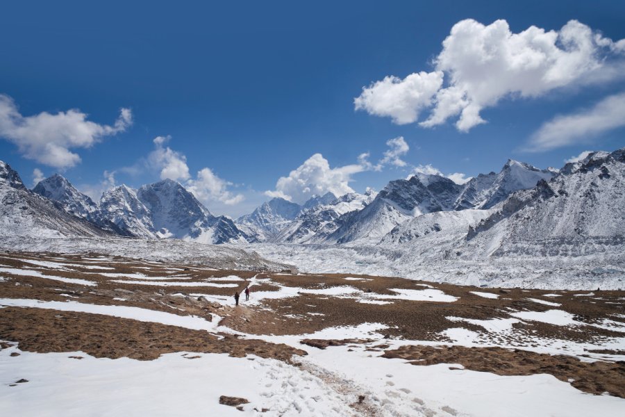 Route vers l'Everest, parc national de Sagarmatha, vallée de Kumbu. Zzvet - iStockphoto.com