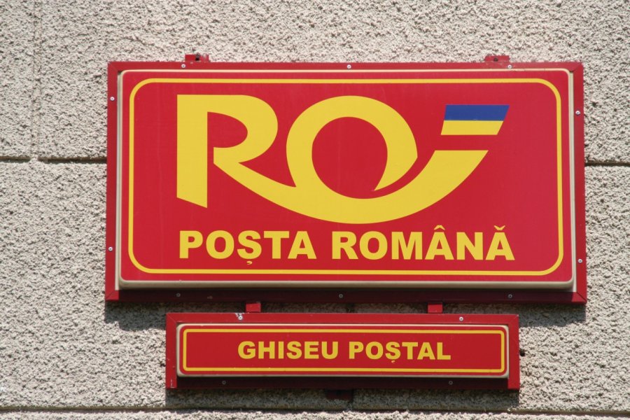 Enseigne de bureau de poste. Stéphan SZEREMETA