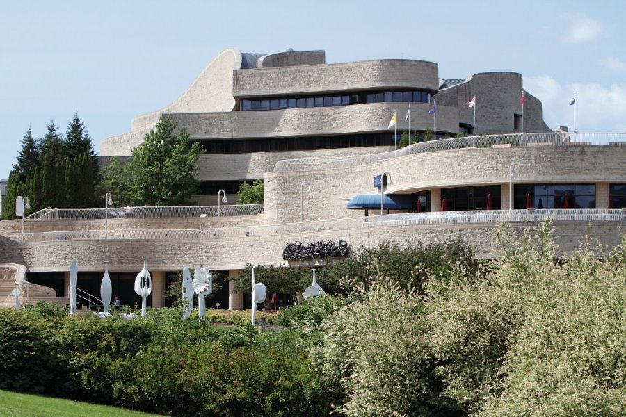 Le Musée canadien de l'histoire à Gatineau. Stéphan SZEREMETA