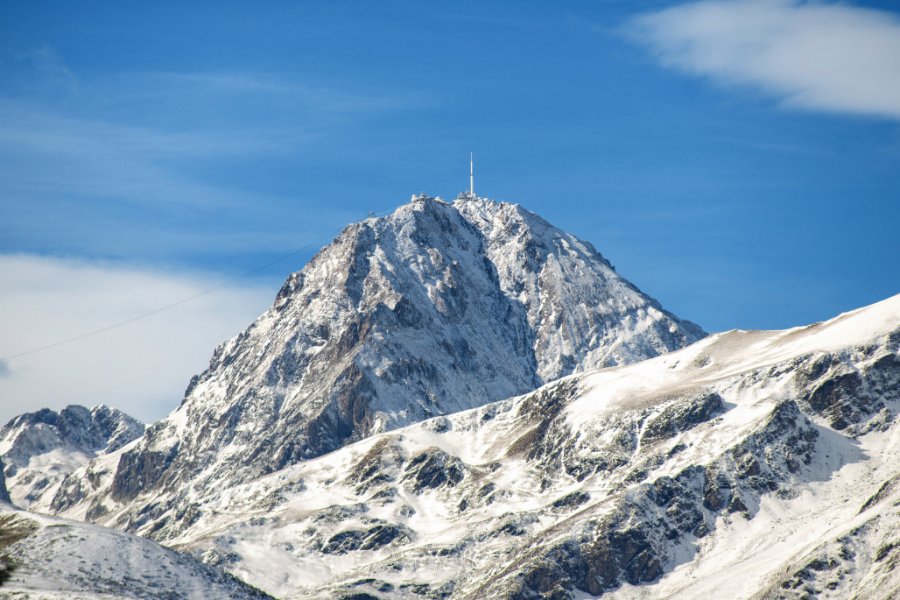 Pic du Midi de Bigorre in the french Pyrenees with snow philipimage - iStockphoto.com