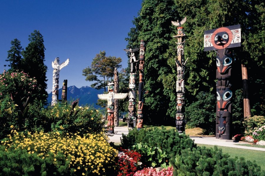 Les totems du Stanley Park. Kevin MILLER - iStockphoto