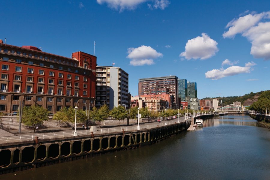 Bilbao, une ville située le long du Nervión. Philippe GUERSAN - Author's Image