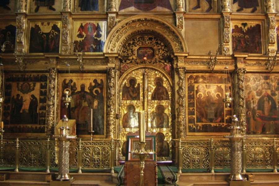Iconostase de la Cathédrale de la Dormition Stéphan SZEREMETA