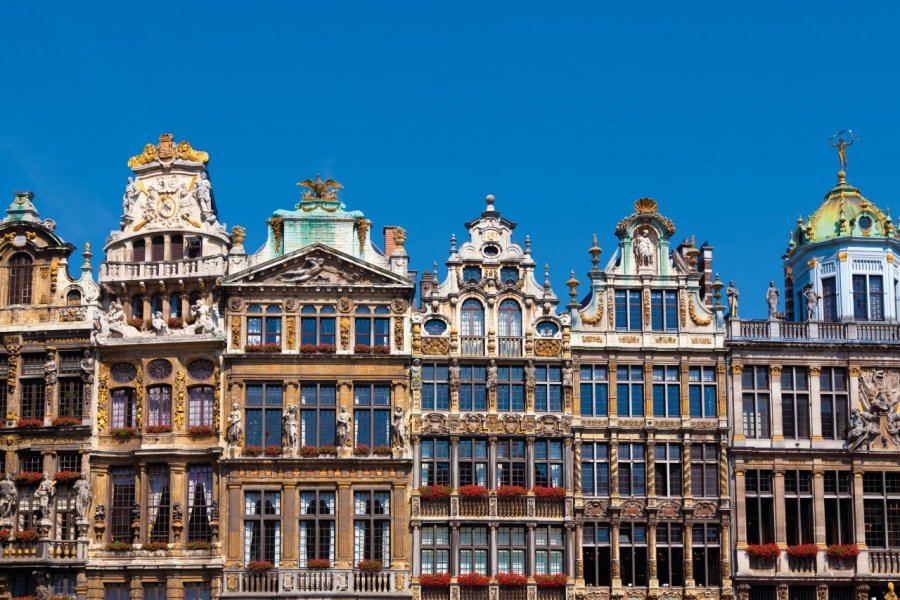 Guidhalls de la Grand-Place de Bruxelles. (© Interlight))