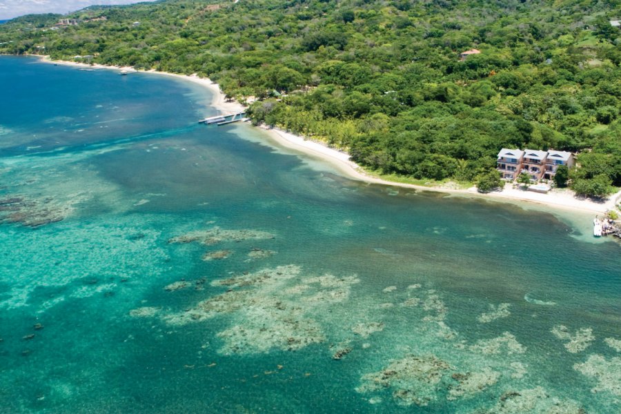 Survol de l'île de Roatan. Dstephens - iStockphoto