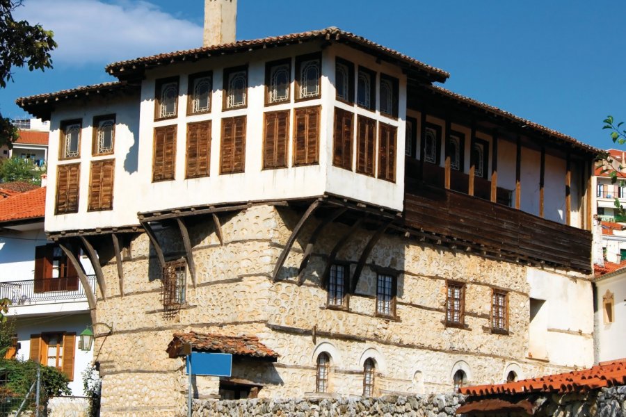 Maison typique de Kastoria. koleskatania - iStockphoto.com