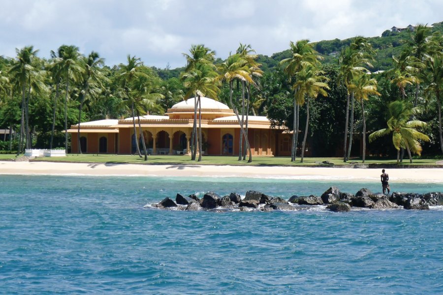 Villa créole à Bequia. Jean Charles Dusanter