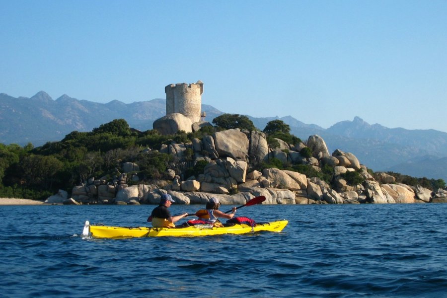 Randonnée en kayak dans l'extrême sud Cors'Aventure