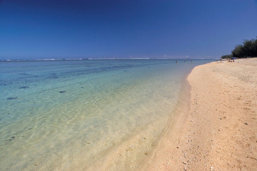 Plage de La Saline-les-Bains. Author's Image